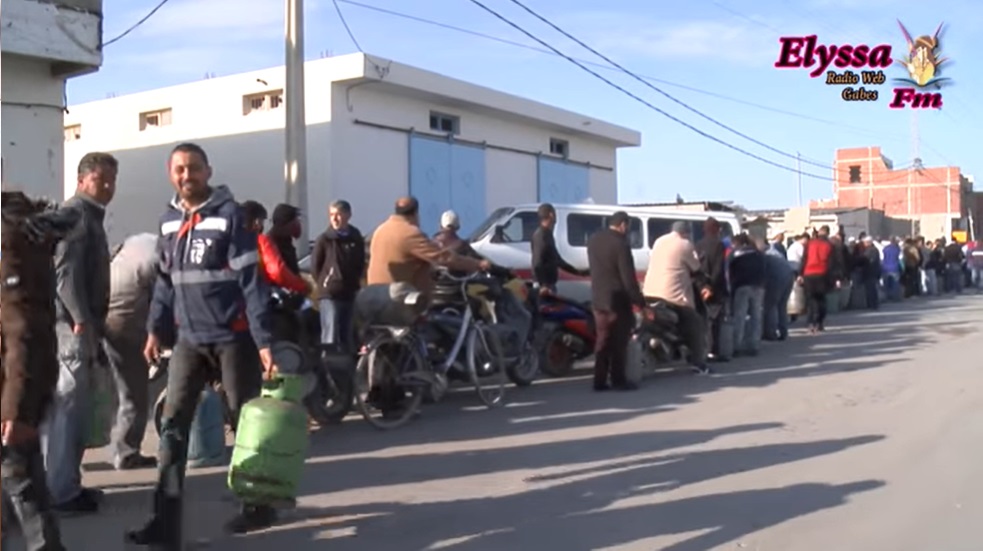 تواصل أزمة قوارير الغاز المسيل في ولاية قابس