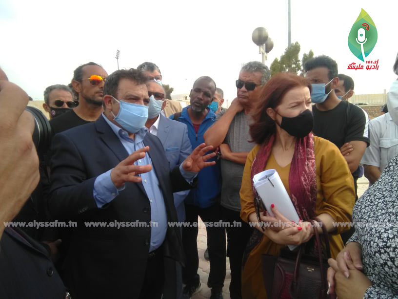 لدى زيارتها لولاية قابس: وزيرة الشباب والرياضة تستغرب من الوضعية الكارثية للمنشئات الرياضية