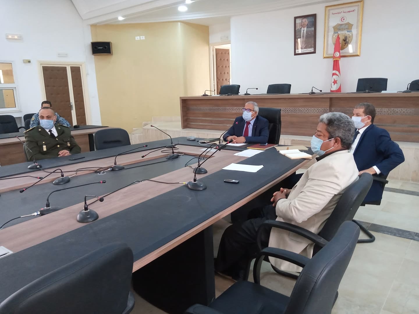 اجتماع اللجنة الجهوية لمجابهة جائحة كورونا